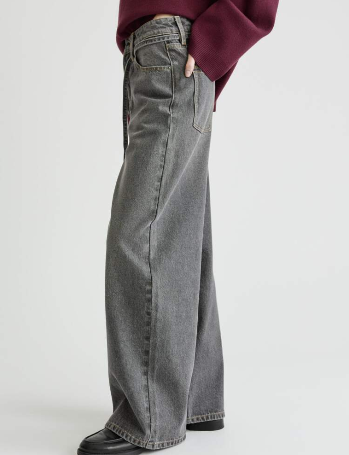 SL6801011433 Տաբատ ջինսե  Wide leg