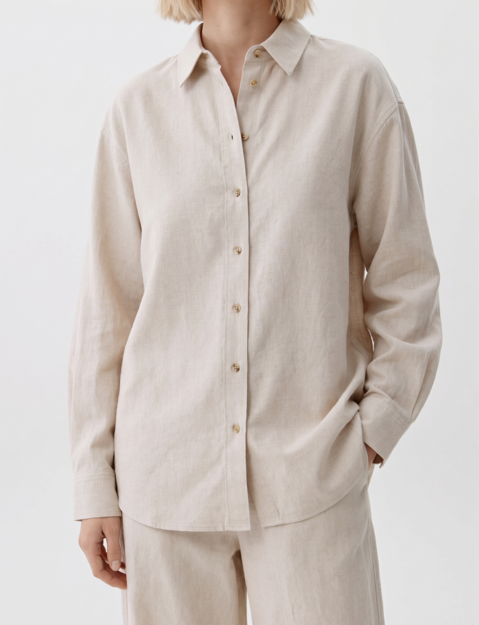 SL6805010504 Վերնաշապիկ երկարաթև  Linen