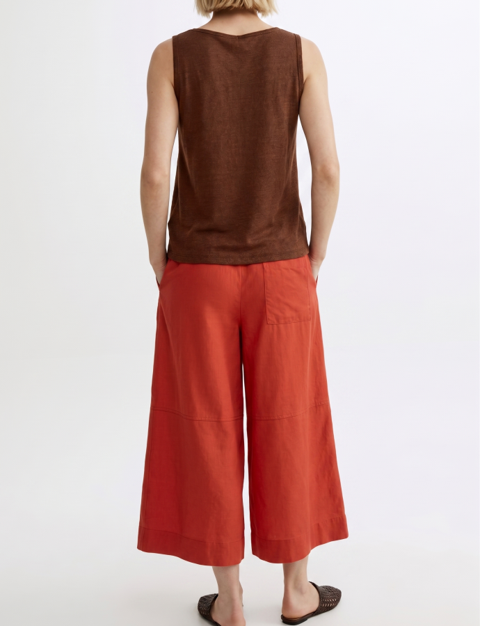 SL6805010230 Տոպ անթև  Linen