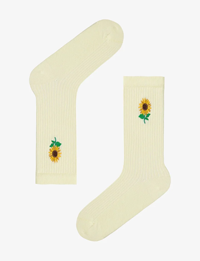 PH6OAV4726IY Գուլպա 2 զույգ YELLOW DAISY 2LI SKT