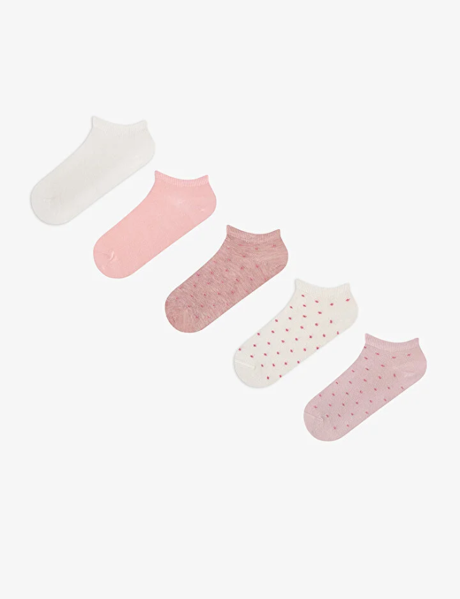 PH7IW27026IY Գուլպա 5 զույգ PINKY SHINY DOT 5LI PTK