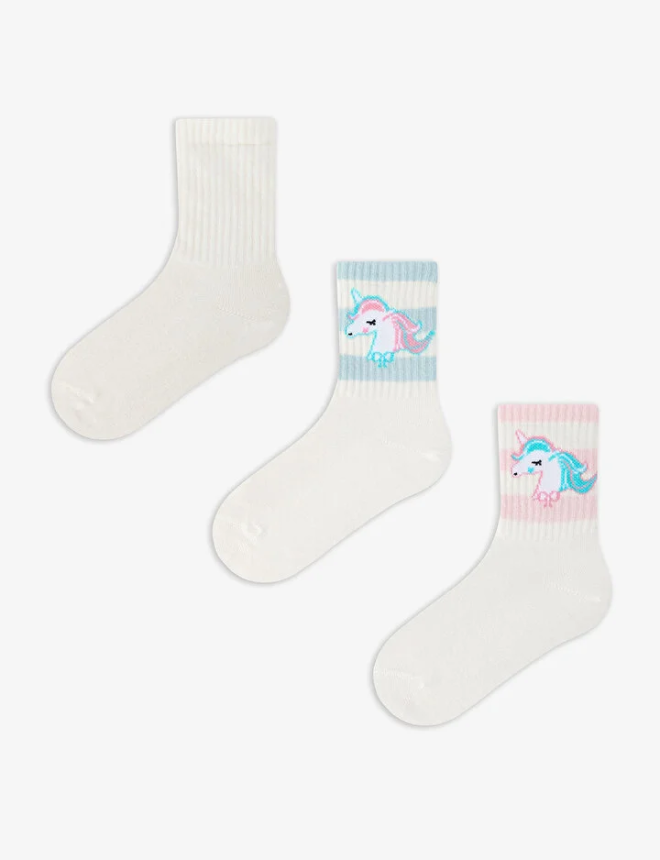 PHB8OEGP26IY Գուլպա 3 զույգ G.UNICORN LINES 3 PACK TNS SKT