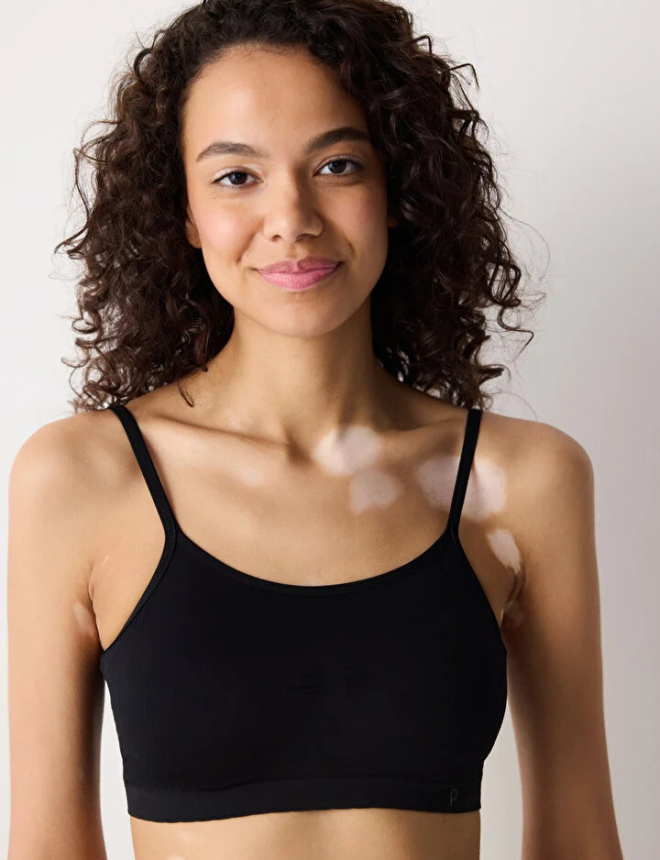 Sleeveless underwear top