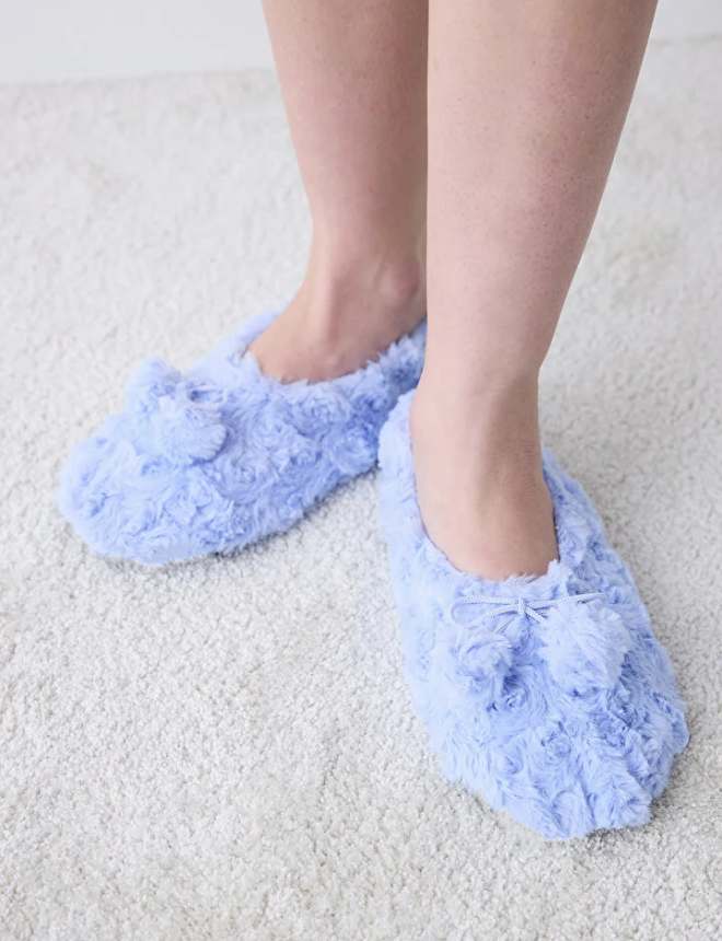 PN3AS4OY24SK Հողաթափ մասիկ SOFTY POMPOM PATIK FASHION