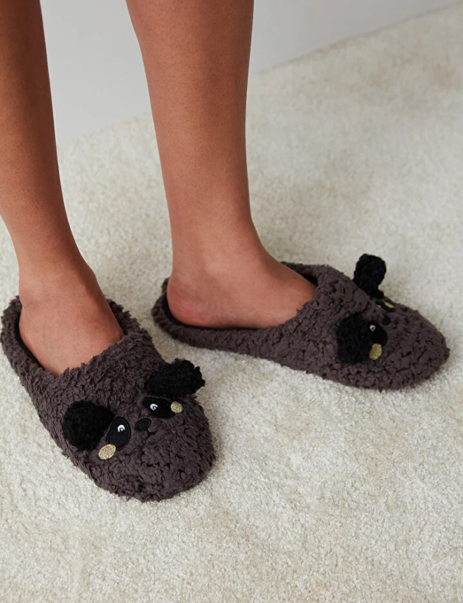 PNGAB3QI23SK Հողաթափ CUTE PANDA TERLIK FASHION