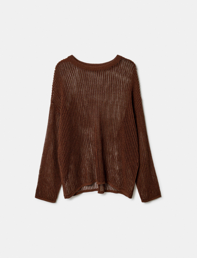 SL6805010606 Բլուզ երկարաթև գործվածք  Linen