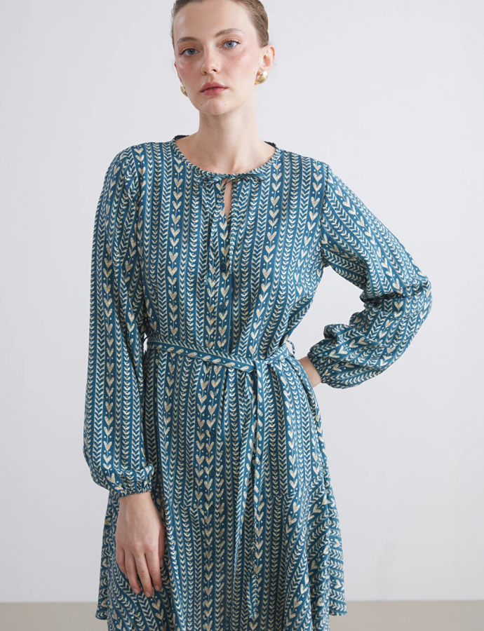 Long-Sleeve Dress