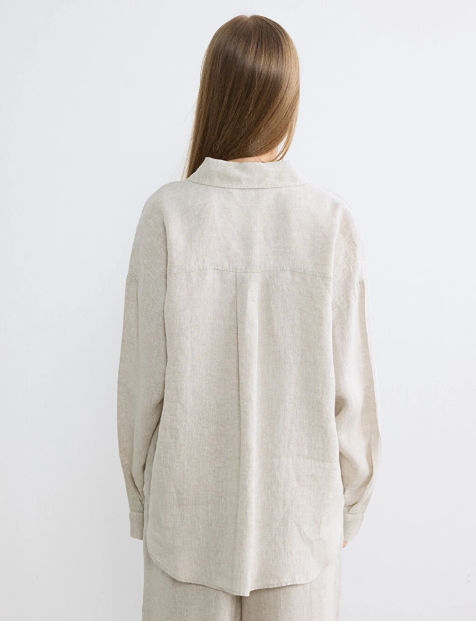 Long-Sleeve Button-Down Shirt
