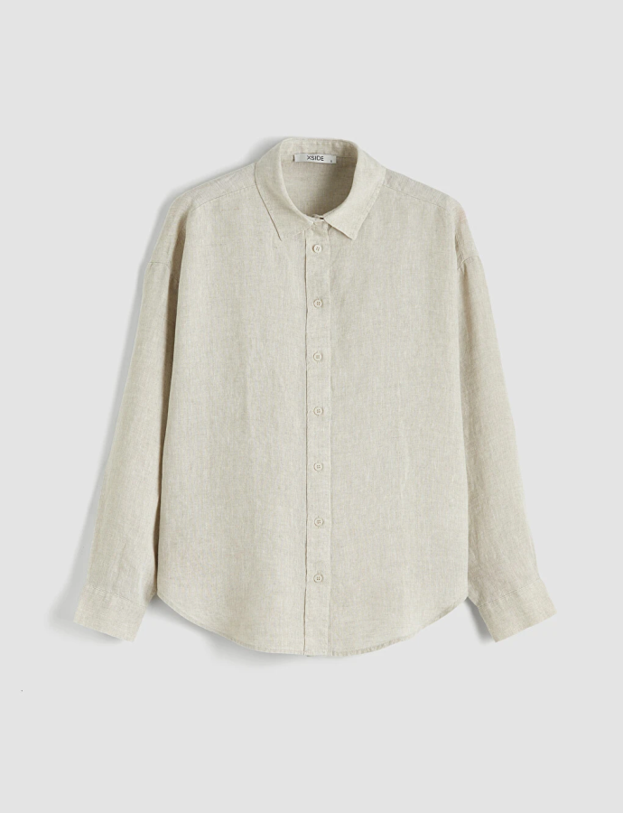 Long-Sleeve Button-Down Shirt