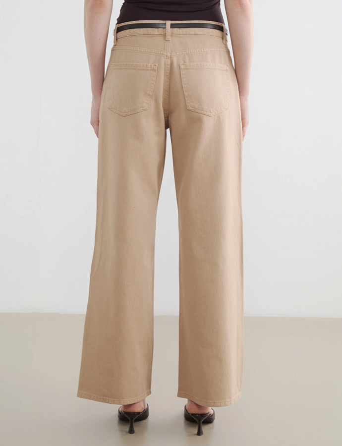S6O605B8 Տաբատ ջինսե  Wide leg